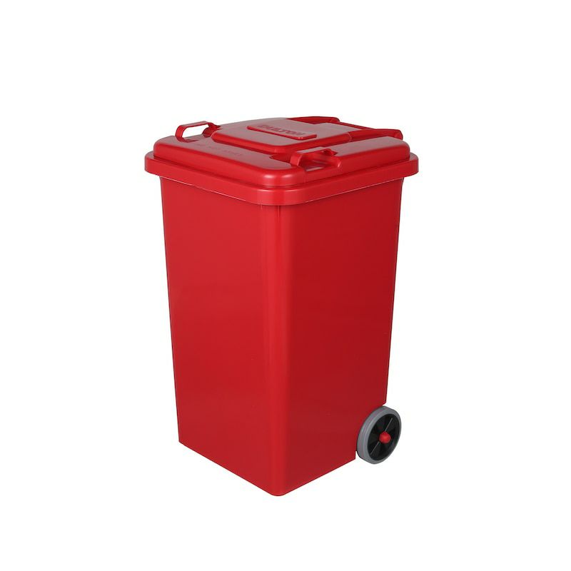 生活アイテム > プラスチック トラッシュカン 65リットル【RED】