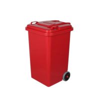 生活アイテム > プラスチック トラッシュカン 65リットル【RED】