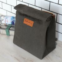 DULTON > ワックス キャンバス ランチ バッグ【OLIVE】