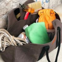 DULTON > ワックス キャンバス ログ バッグ【OLIVE】
