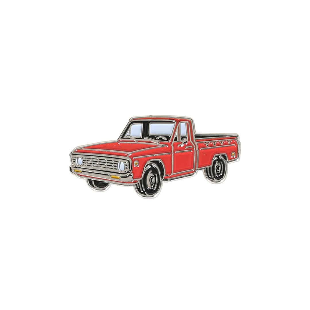   インテリア雑貨・小物 > ピンズ【RED PICKUP TRUCK】
