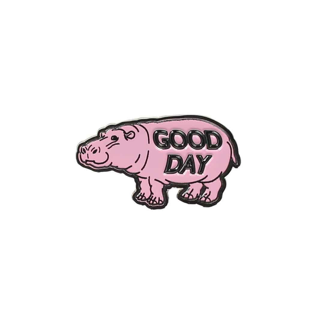 インテリア雑貨・小物 > ピンズ【GOOD DAY HIPPO】