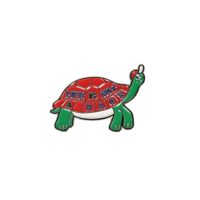 インテリア雑貨・小物 > ピンズ【LIFE IS NOT A RACE TORTOISE】