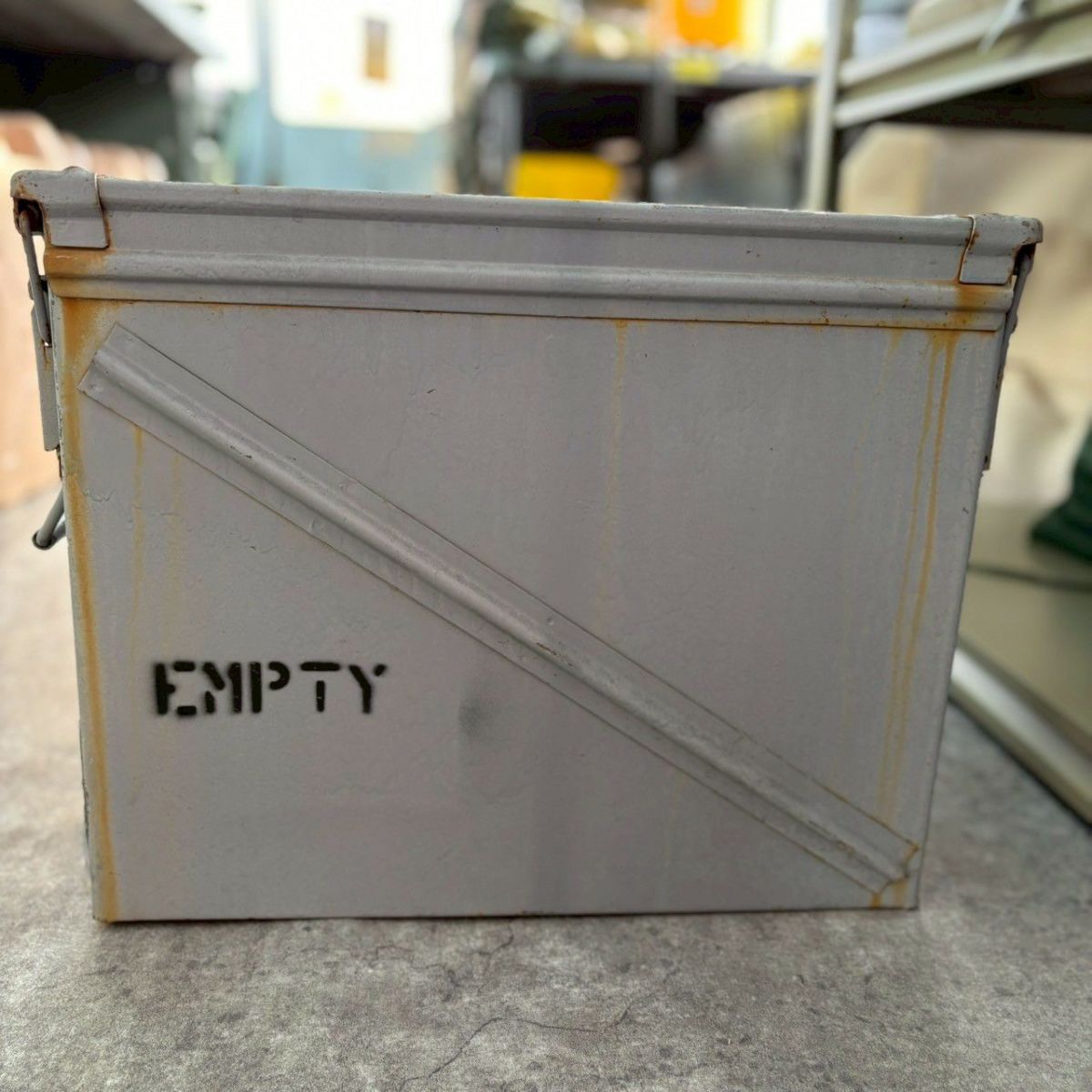 G.I.TTOOLS > M548 CZE アンモ缶【グレー塗装】（1個売り）