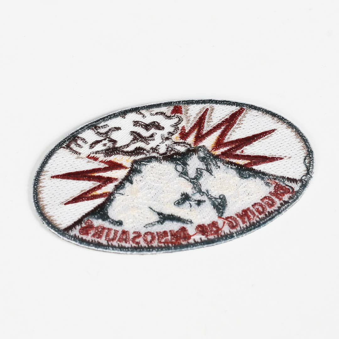 ダイナソー ワッペン 【A DIGGING UP】