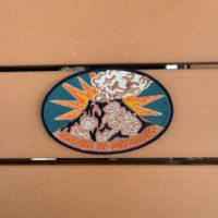 ダイナソー ワッペン 【A2 DIGGING UP】