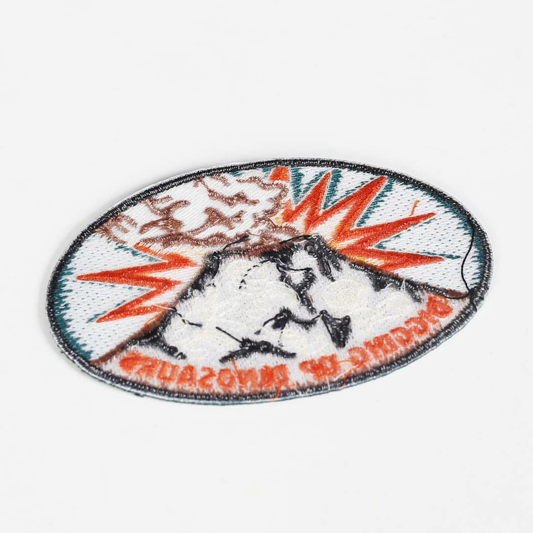 ダイナソー ワッペン 【A2 DIGGING UP】