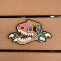 ダイナソー ワッペン 【C T-REX】