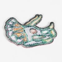 ダイナソー ワッペン 【D TRICERATOPS】