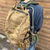 G.I.TTOOLS > USMC FILBE メインバッグ(コヨーテ) × US-ARMY LC-2フレーム × ILBEストラップ（アメリカ製）