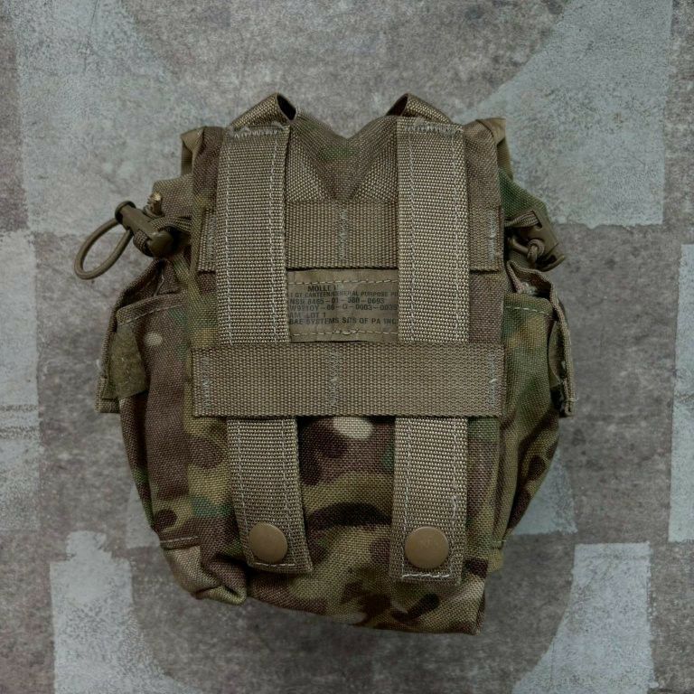 G.I.TTOOLS > マルチカム迷彩 キャンティーンポーチ