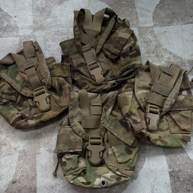 G.I.TTOOLS > マルチカム迷彩 キャンティーンポーチ