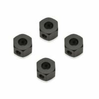   WPLJAPAN > WPL JAPAN 専用アルミ六角変換ハブVer.2ブラック（5mm→1 2mm） 4個セットレッド