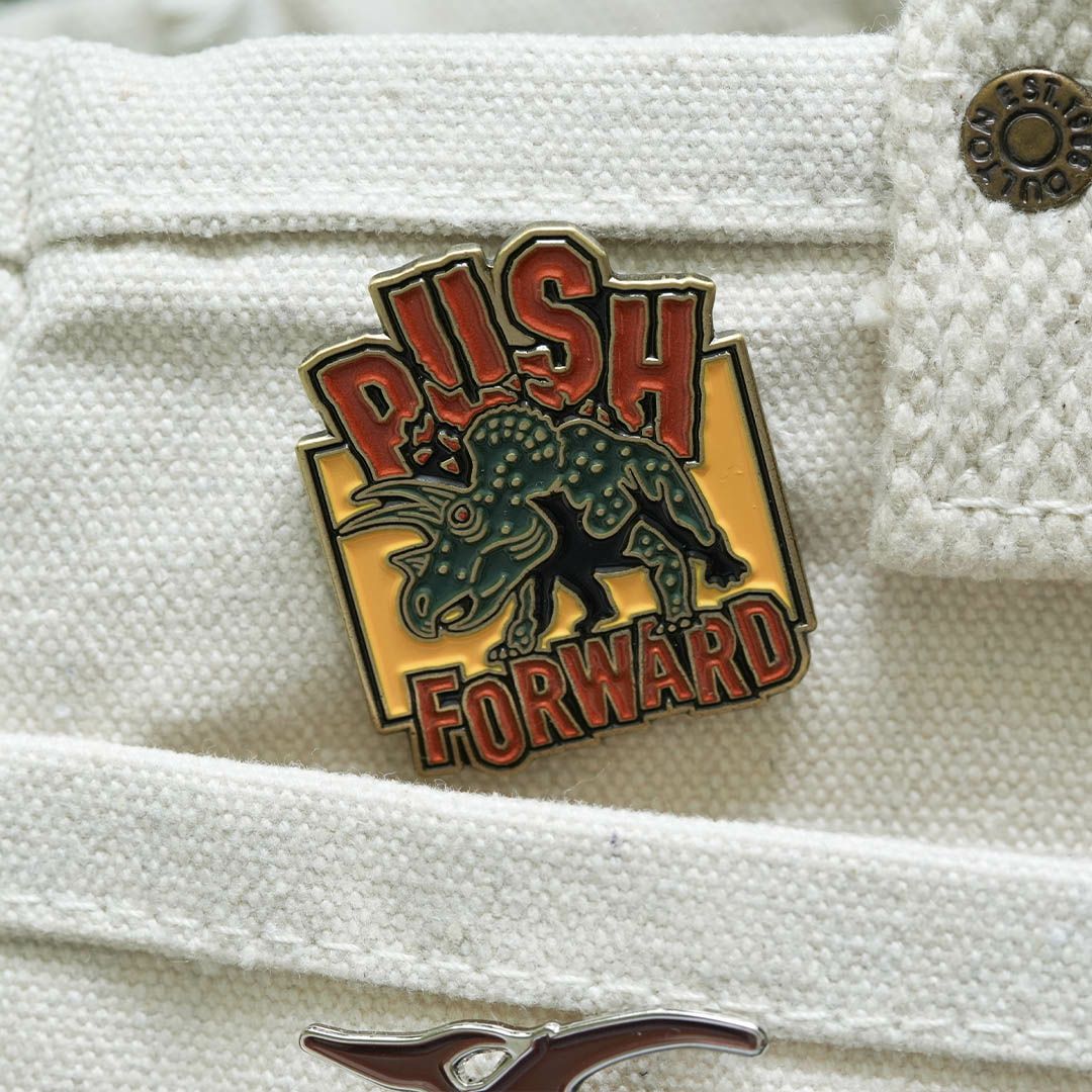 DULTON > ピンズ 【PUSH FORWARD TRICERATOPS】