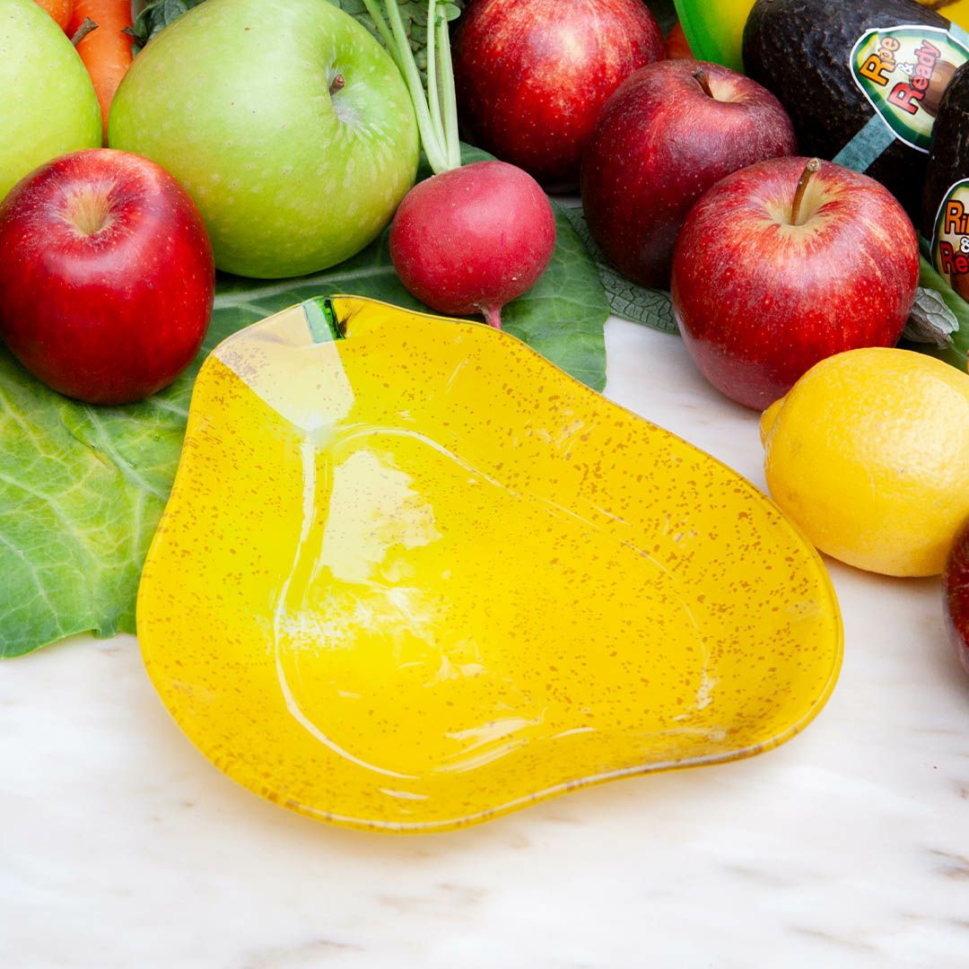 DULTON > ガラス ファーマー プレート　【PEAR】