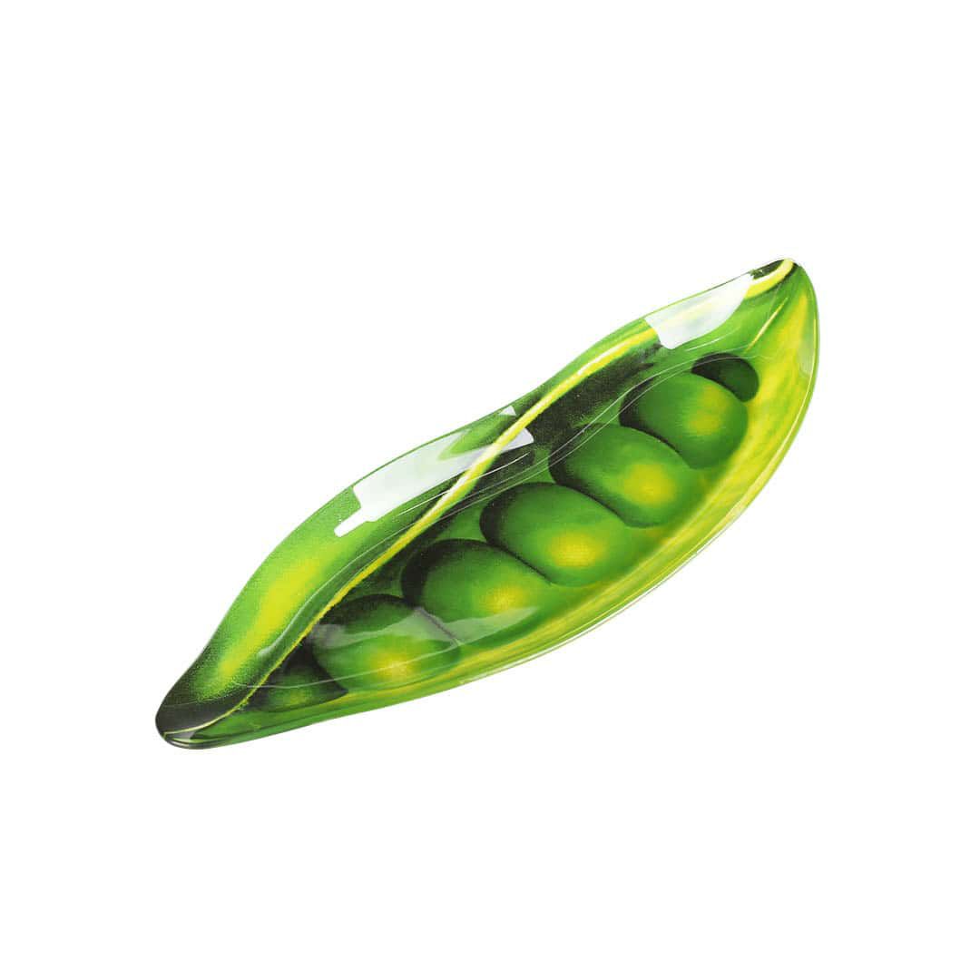 DULTON > ガラス ファーマー プレート　【GREEN PEAS】