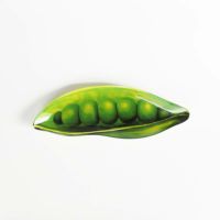 DULTON > ガラス ファーマー プレート　【GREEN PEAS】