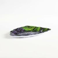 DULTON > ガラス ファーマー プレート　【BLACK GRAPES】