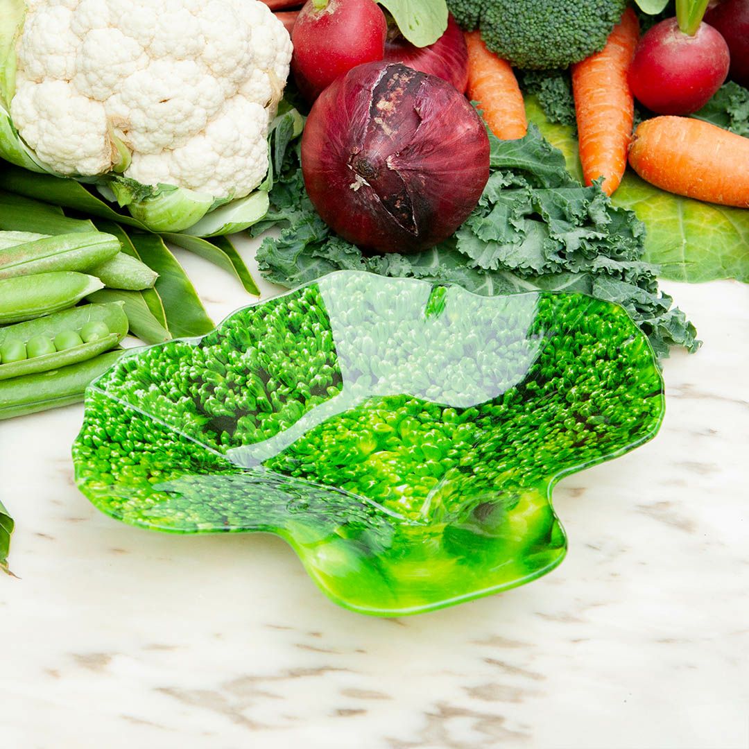 DULTON > ガラス ファーマー プレート　【BROCCOLI】