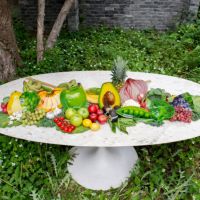 DULTON > ガラス ファーマー プレート　【BANANA】