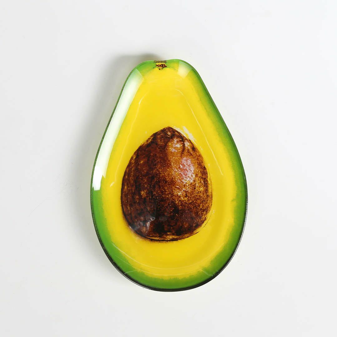 DULTON > ガラス ファーマー プレート　【AVOCADO】