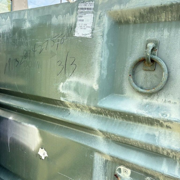 米軍　実物　フードコンテナ　破損箇所あり　送料無料 米軍 実物 フードコンテナ セット 送料無料 米軍実物フード