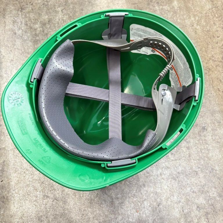  MSA V-Gard&#174; ヘルメット 【Green】