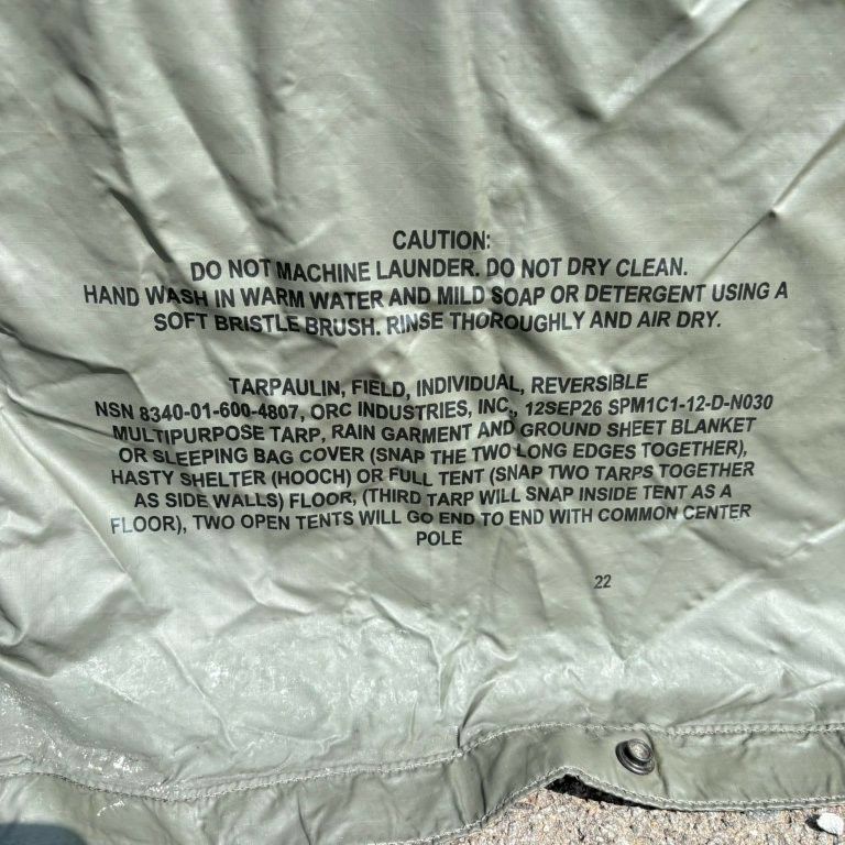 G.I.TTOOLS > リバーシブル フィールドタープ 【Khaki】