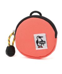 CHUMS > リサイクル ラウンド コインケース【Coral Orange】