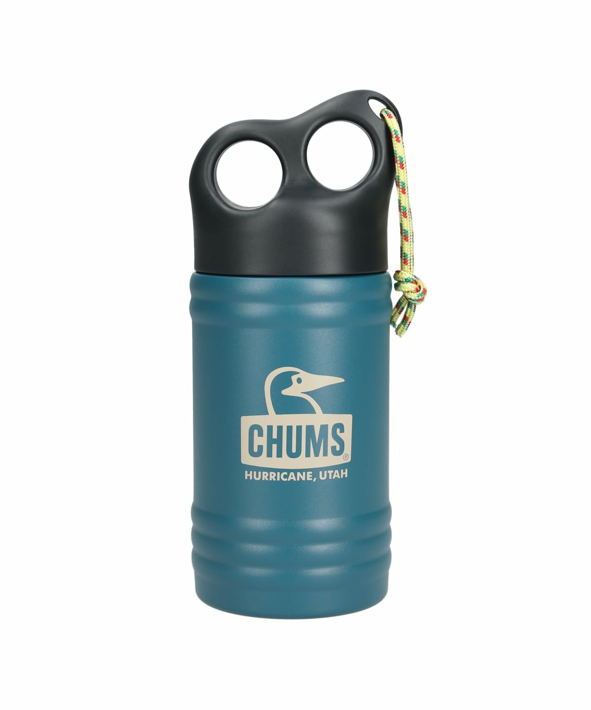 CHUMS > キャンパーウェーブボトル300ml【Teal Green x Greige】