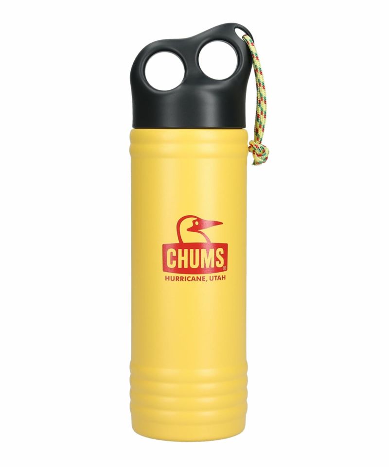 CHUMS > キャンパーウェーブボトル500ml 【Yellow x Red】