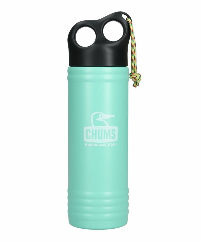 CHUMS > キャンパーウェーブボトル500ml 【Mint x White】