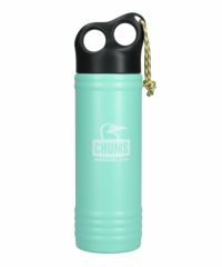 CHUMS > キャンパーウェーブボトル500ml 【Mint x White】