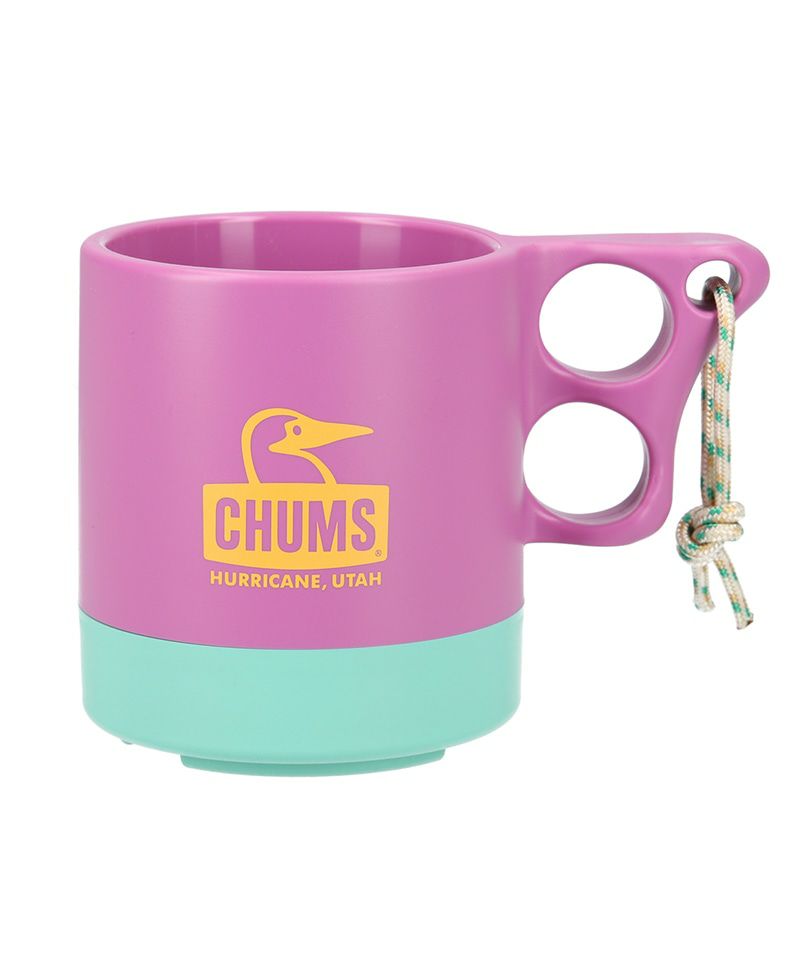 CHUMS > キャンパーマグカップ 【Purple/Mint】