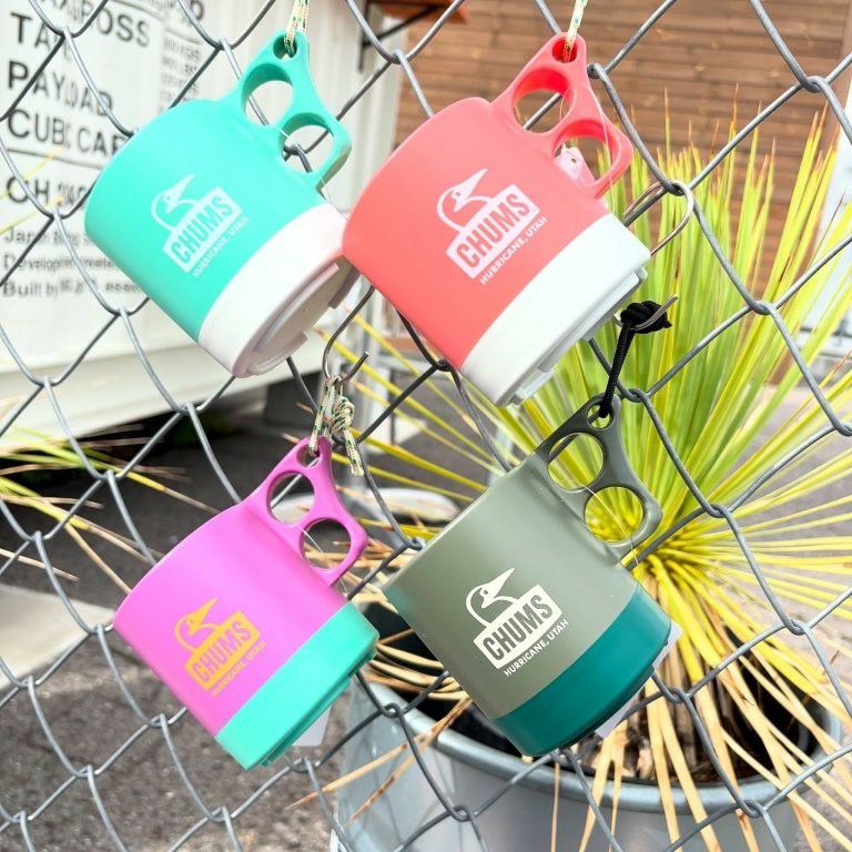 CHUMS > キャンパーマグカップ 【Purple/Mint】