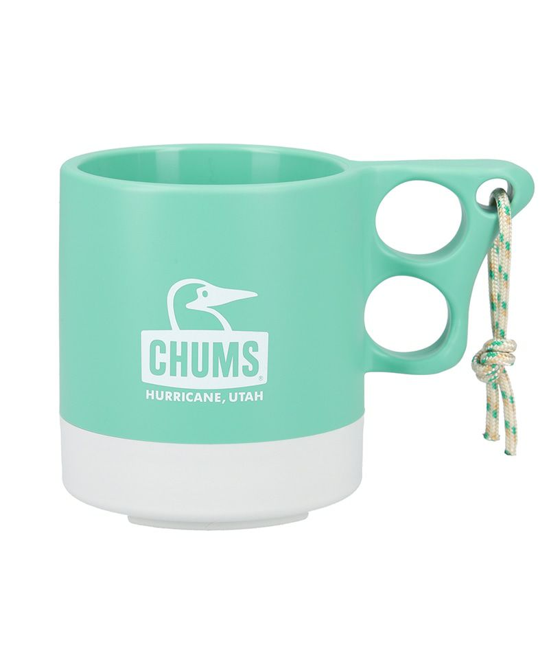 CHUMS > キャンパーマグカップ 【Mint/Lt.Gray】