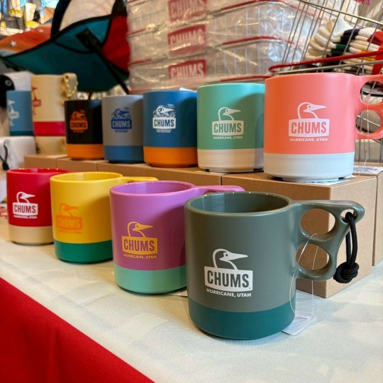 CHUMS > キャンパーマグカップ 【Pink/Lt.Gray】