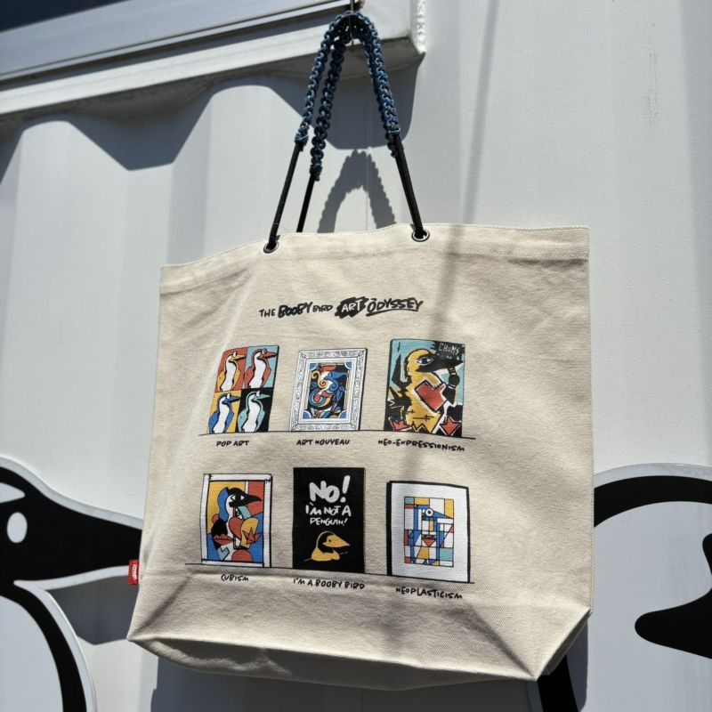 CHUMS > キャンバスロープトートバッグ 【Art Booby】