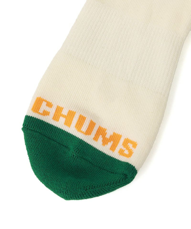 CHUMS > 3PブービーミディアムソックスS~M 【Ivory】