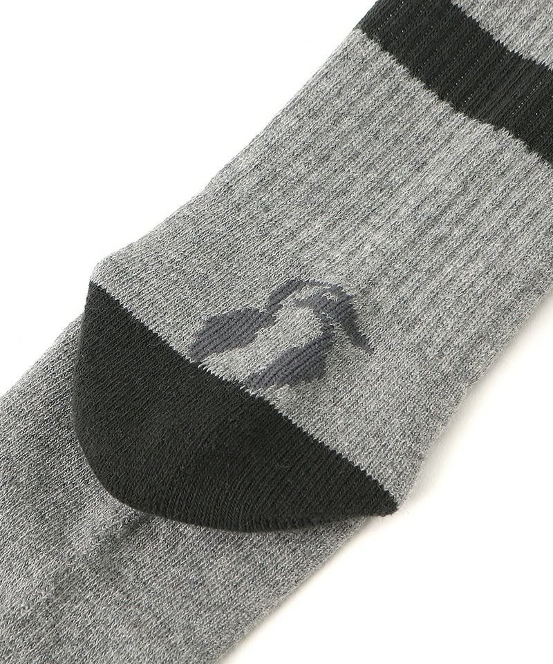 CHUMS > 3PブービーミディアムソックスS~M 【Gray】