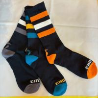 CHUMS > 3PブービーミディアムソックスS~M 【Black】