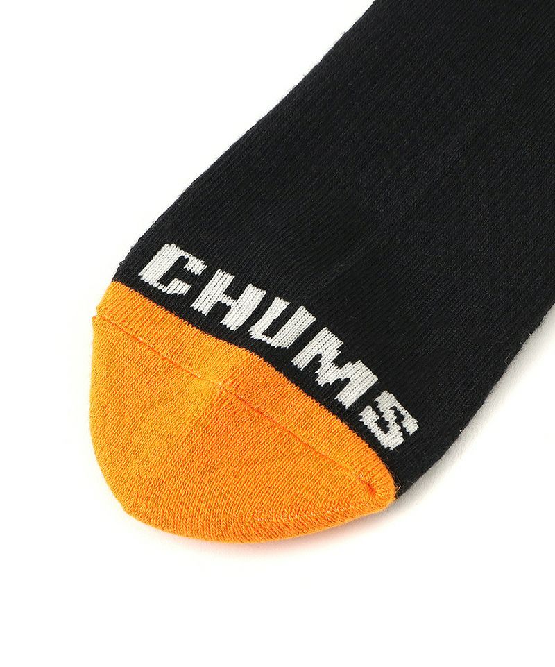 CHUMS > 3PブービーミディアムソックスS~M 【Black】