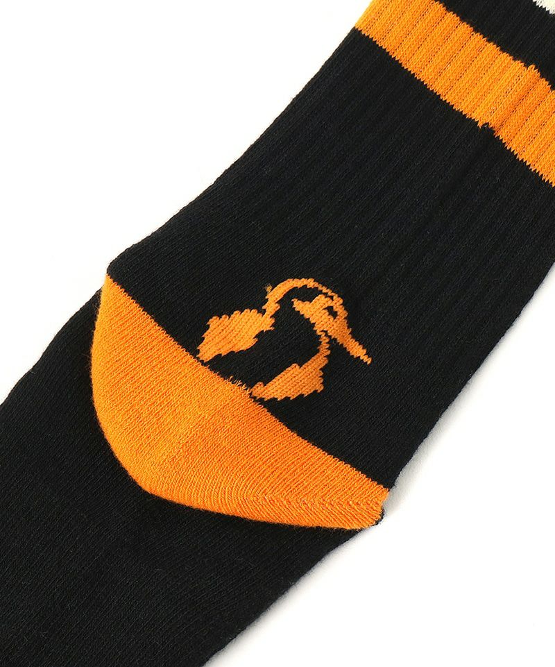 CHUMS > 3PブービーミディアムソックスS~M 【Black】