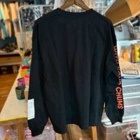 CHUMS > スペースブービーブラッシュドロングスリーブTシャツ XL 【Black】