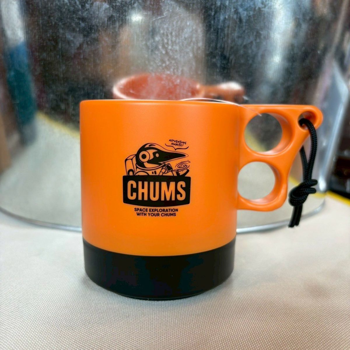 CHUMS > スペースキャンパーマグカップ 【Orange/Black】